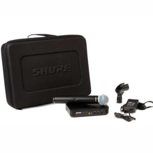 SHURE BLX24/B58 - Sistema Inalámbrico para voz con Micrófono Beta 58A
