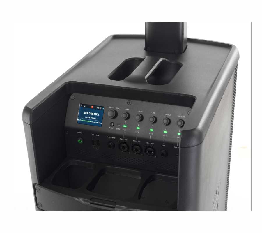 JBL EON ONE MK2 - PA de columna recargable todo en uno con mezclador incorporado y DSP - Imagen 5