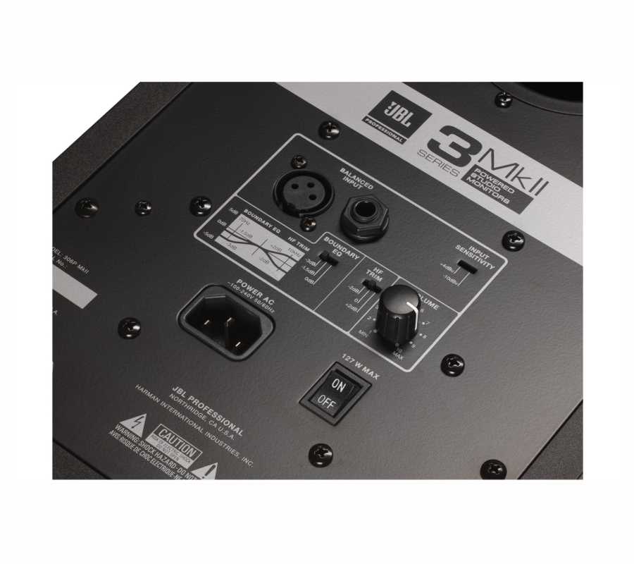 JBL 306P MKII - Monitores de Estudio Activo de 6″ (Par) - Imagen 3
