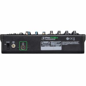 MACKIE  PROFX10V3 Mezclador De 10 Canales Con USB Y Efectos