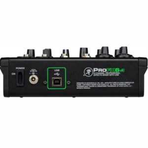MACKIE PROFX6V3 Mezclador De 6 Canales Con USB Y Efectos