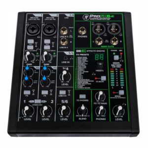MACKIE PROFX6V3 Mezclador De 6 Canales Con USB Y Efectos