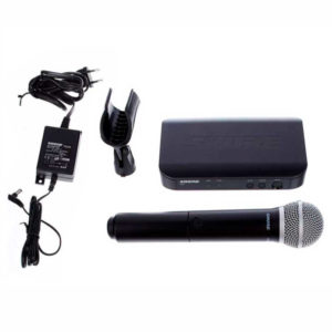 SHURE BLX24/PG58 - Sistema Inalámbrico para voz con Micrófono PG58