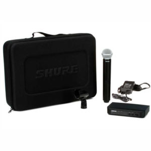 SHURE BLX24/SM58 - Sistema Inalámbrico para voz con Micrófono SM58