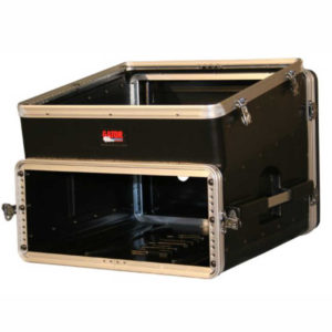 GATOR GRC-10X4 Case Profesional De Polietileno de 10U Arriba, 4U Lateral