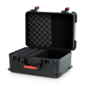 GATOR GTSA-MIC15  Estuche Profesional para 15 Micrófonos