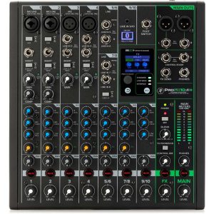 MACKIE PROFX10v3+ -Mezclador de 10 Canales con Efectos, USB y Bluetooth