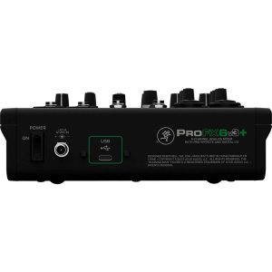 MACKIE PROFX6v3+ -Mezclador de 6 Canales con Efectos, USB y Bluetooth